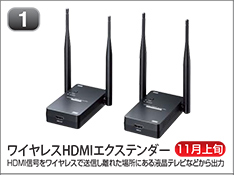 ワイヤレスHDMIエクステンダー