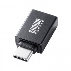 USB5Gbps Type-C変換アダプタ（AtoC・アルミコネクタ）