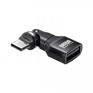 USB2.0 Type-C変換アダプタ（AtoC・540度回転）