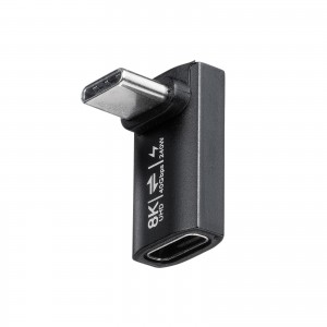 Type-C変換アダプタ（CtoC・L字垂直・40Gbps・240W）