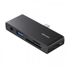 USB 5Gbps Type-C カードリーダー（USB 2ポート搭載）