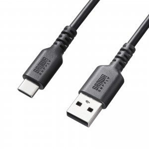 USB 2.0 Type-Cケーブル（C-A・ストレート）