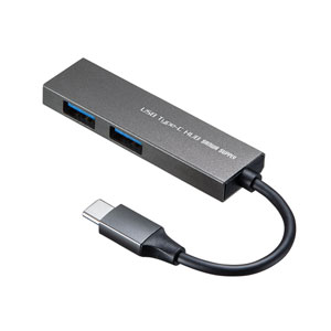 USB Type-C 2ポートスリムハブ