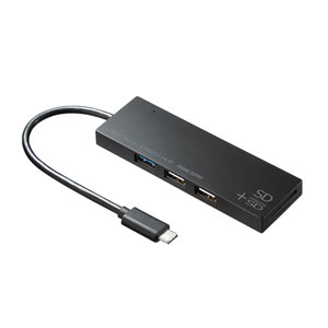 USB Type Cコンボハブ （カードリーダー付き)