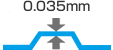 厚さ：0.035mm