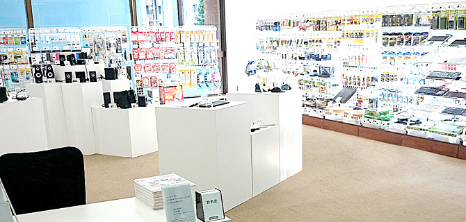 サンワサプライ実験サポート展示場